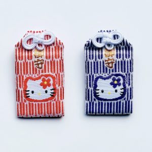 ハローキティ矢絣御守り